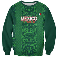 Custom Mexico Football Sweatshirt 2025 El Tri Champions Green Color - Wonder Print Shop