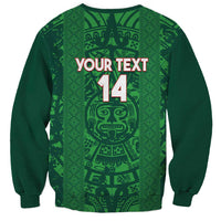 Custom Mexico Football Sweatshirt 2025 El Tri Champions Green Color - Wonder Print Shop