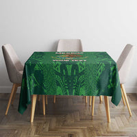 Custom Mexico Football Tablecloth 2025 El Tri Champions Green Color - Wonder Print Shop