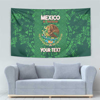 Custom Mexico Football Tapestry 2025 El Tri Champions Green Color - Wonder Print Shop