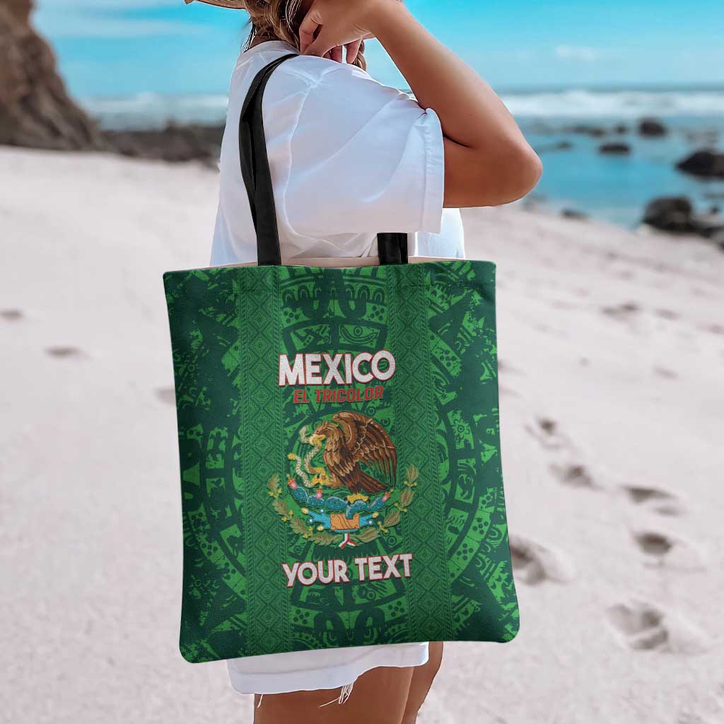 Custom Mexico Football Tote Bag 2025 El Tri Champions Green Color - Wonder Print Shop