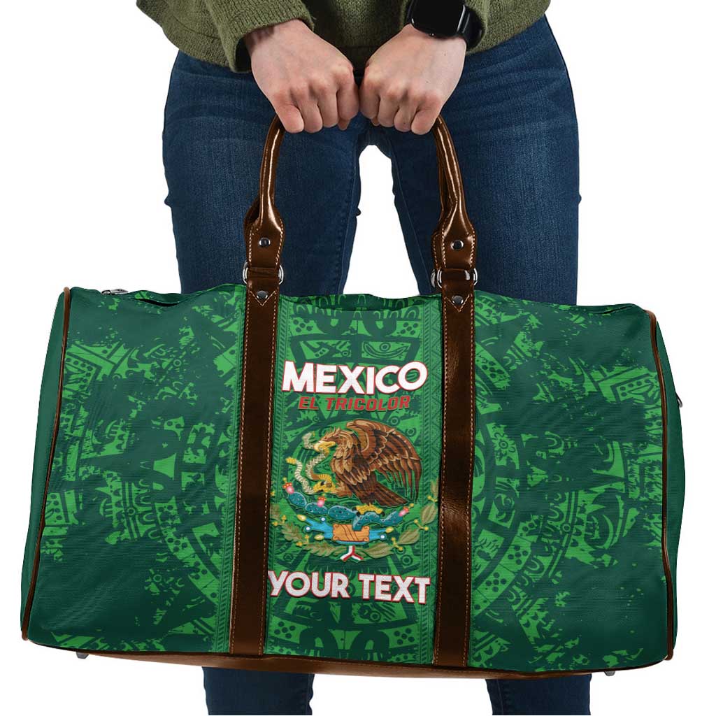Custom Mexico Football Travel Bag 2025 El Tri Champions Green Color - Wonder Print Shop