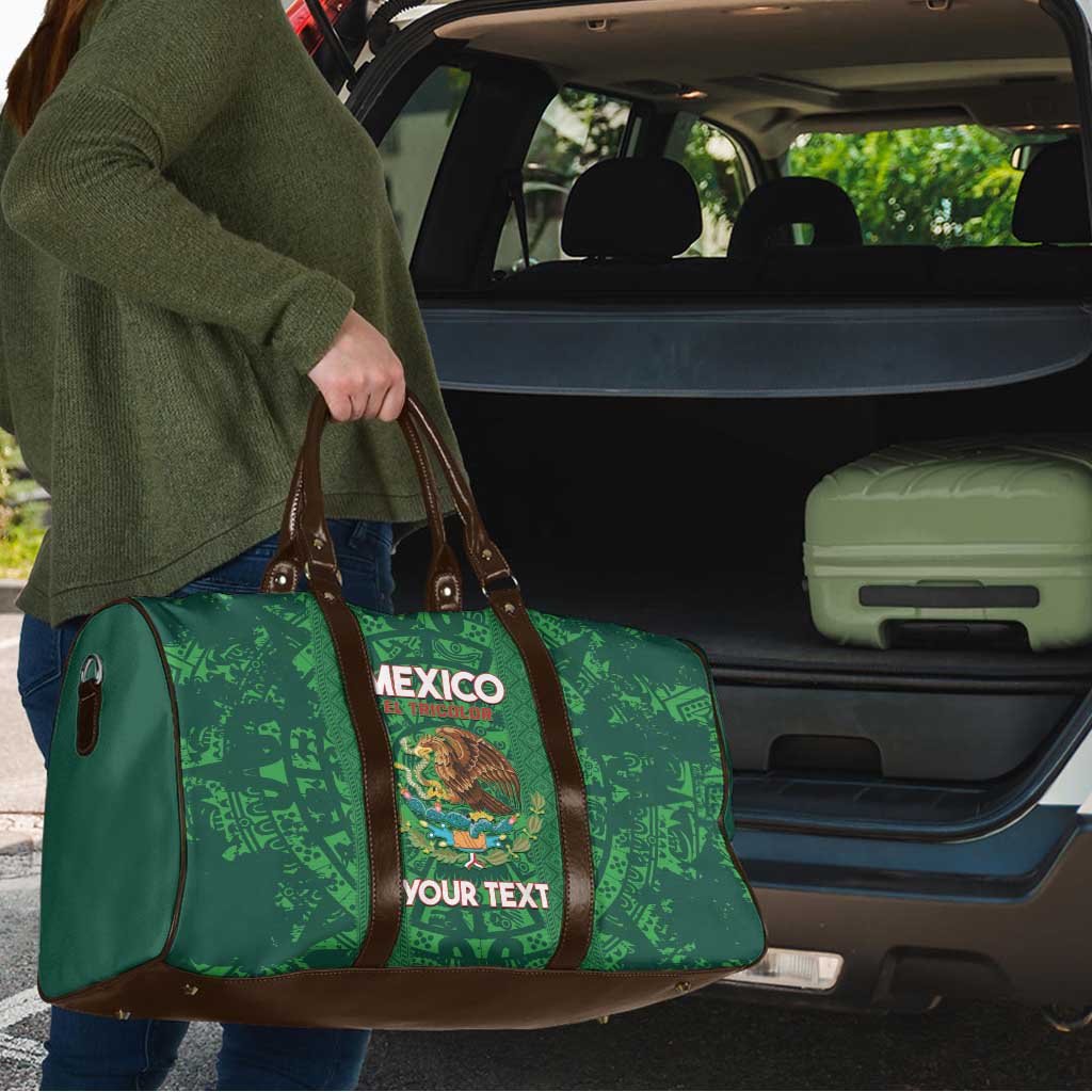 Custom Mexico Football Travel Bag 2025 El Tri Champions Green Color - Wonder Print Shop
