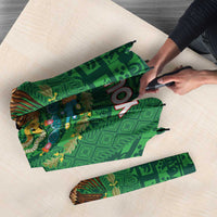 Custom Mexico Football Umbrella 2025 El Tri Champions Green Color - Wonder Print Shop