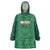 Custom Mexico Football Wearable Blanket Hoodie 2025 El Tri Champions Green Color - Wonder Print Shop