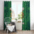 Custom Mexico Football Window Curtain 2025 El Tri Champions Green Color - Wonder Print Shop