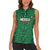 Custom Mexico Football Women Sleeveless Polo Shirt 2025 El Tri Champions Green Color - Wonder Print Shop