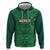 Custom Mexico Football Zip Hoodie 2025 El Tri Champions Green Color - Wonder Print Shop