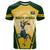 South Africa Rugby T Shirt 2023 World Cup Springboks Mascot - Wonder Print Shop