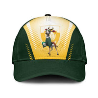 South Africa Rugby Classic Cap Springboks Mascot Sporty Style