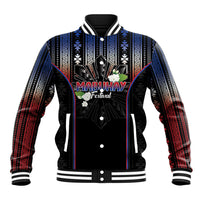 Mabuhay Philippines Festival Baseball Jacket Filipino Map Sampaguita Igorot Pattern