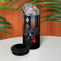 Mabuhay Philippines Festival 4 in 1 Can Cooler Tumbler Filipino Map Sampaguita Igorot Pattern