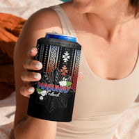 Mabuhay Philippines Festival 4 in 1 Can Cooler Tumbler Filipino Map Sampaguita Igorot Pattern