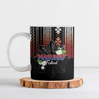 Mabuhay Philippines Festival Ceramic Mug Filipino Map Sampaguita Igorot Pattern
