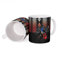 Mabuhay Philippines Festival Ceramic Mug Filipino Map Sampaguita Igorot Pattern