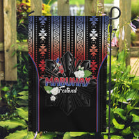 Mabuhay Philippines Festival Garden Flag Filipino Map Sampaguita Igorot Pattern