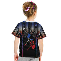 Mabuhay Philippines Festival Kid T Shirt Filipino Map Sampaguita Igorot Pattern