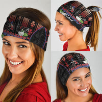 Mabuhay Philippines Festival Neck Gaiter Filipino Map Sampaguita Igorot Pattern