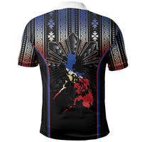 Mabuhay Philippines Festival Polo Shirt Filipino Map Sampaguita Igorot Pattern