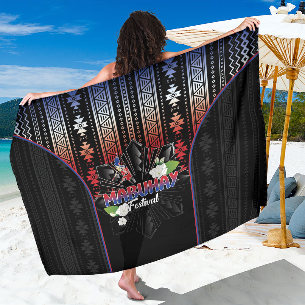 Mabuhay Philippines Festival Sarong Filipino Map Sampaguita Igorot Pattern