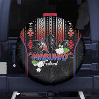 Mabuhay Philippines Festival Spare Tire Cover Filipino Map Sampaguita Igorot Pattern