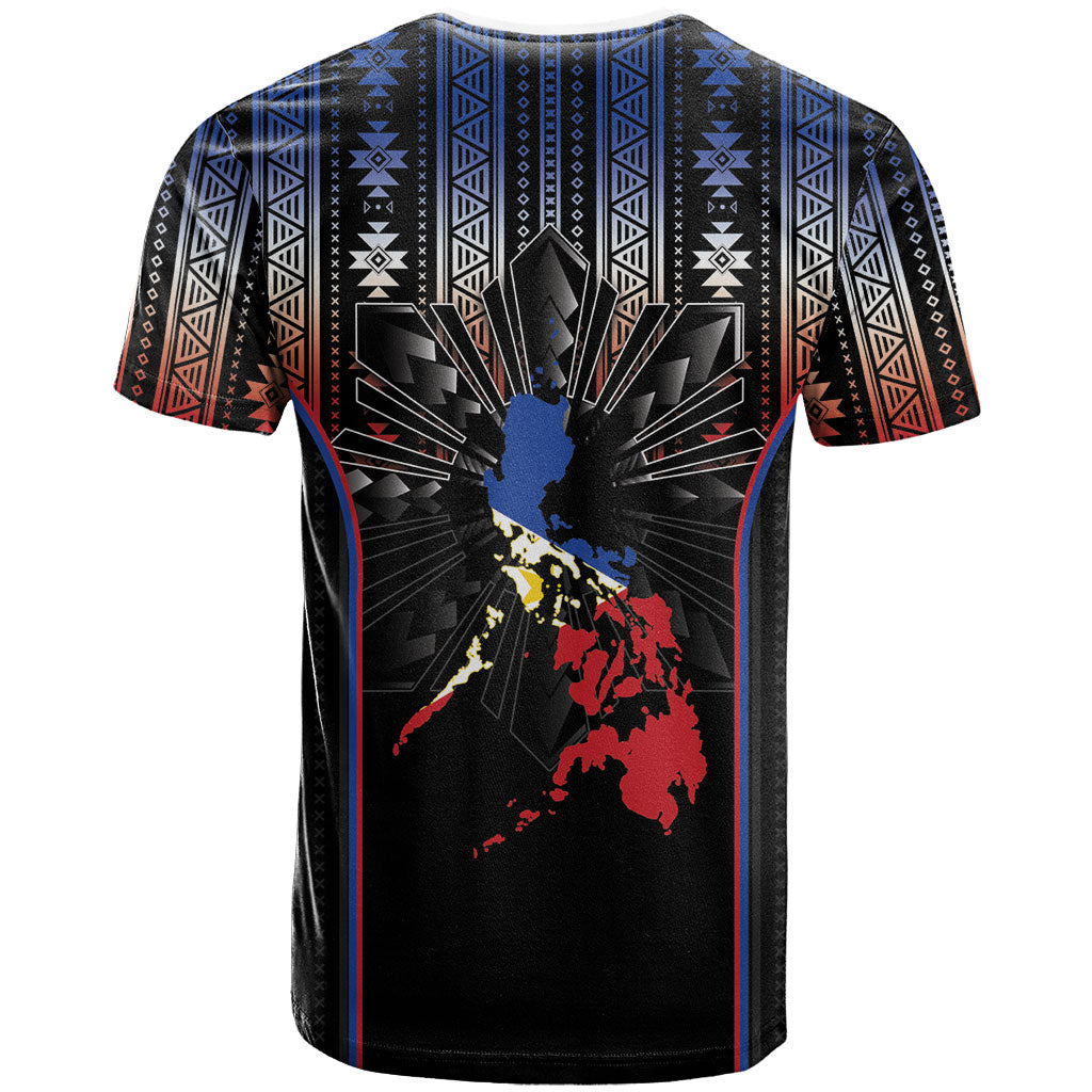 Mabuhay Philippines Festival T Shirt Filipino Map Sampaguita Igorot Pattern