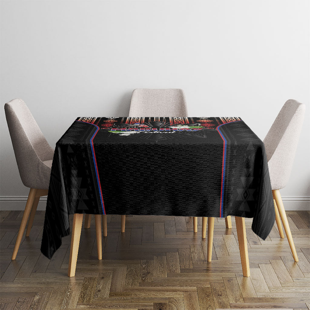 Mabuhay Philippines Festival Tablecloth Filipino Map Sampaguita Igorot Pattern