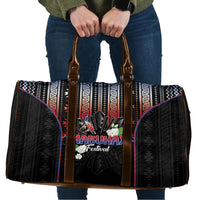 Mabuhay Philippines Festival Travel Bag Filipino Map Sampaguita Igorot Pattern