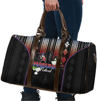 Mabuhay Philippines Festival Travel Bag Filipino Map Sampaguita Igorot Pattern