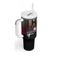 Mabuhay Philippines Festival Tumbler With Handle Filipino Map Sampaguita Igorot Pattern