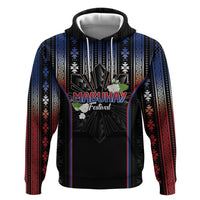 Mabuhay Philippines Festival Zip Hoodie Filipino Map Sampaguita Igorot Pattern