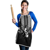 Mabuhay Philippines Festival Apron Filipino Map Black White Igorot Pattern