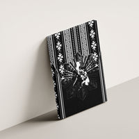 Mabuhay Philippines Festival Canvas Wall Art Filipino Map Black White Igorot Pattern