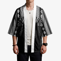 Mabuhay Philippines Festival Kimono Filipino Map Black White Igorot Pattern