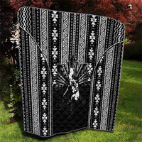 Mabuhay Philippines Festival Quilt Filipino Map Black White Igorot Pattern