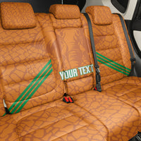 Ivory Coast Football Custom Back Car Seat Cover Les Elephants Dames Skin Style