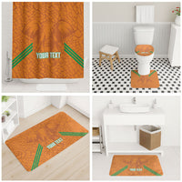 Ivory Coast Football Custom Bathroom Set Les Elephants Dames Skin Style