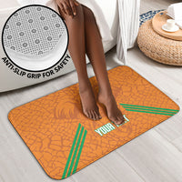 Ivory Coast Football Custom Bathroom Set Les Elephants Dames Skin Style