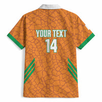 Ivory Coast Football Custom Hawaiian Shirt Les Elephants Dames Skin Style