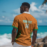 Ivory Coast Football Custom Hawaiian Shirt Les Elephants Dames Skin Style