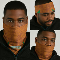 Ivory Coast Football Custom Neck Gaiter Les Elephants Dames Skin Style