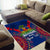 Personalised Haiti Independence Day Area Rug Ayiti 220th Anniversary With Dashiki Pattern - Wonder Print Shop