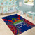 Personalised Haiti Independence Day Area Rug Ayiti 220th Anniversary With Dashiki Pattern - Wonder Print Shop