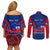 personalised-haiti-independence-day-couples-matching-off-shoulder-short-dress-and-long-sleeve-button-shirt-ayiti-220th-anniversary-with-dashiki-pattern