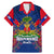 Personalised Haiti Independence Day Family Matching Mermaid Dress and Hawaiian Shirt Ayiti 220th Anniversary With Dashiki Pattern - Wonder Print Shop