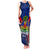 Personalised Haiti Independence Day Family Matching Tank Maxi Dress and Hawaiian Shirt Ayiti 220th Anniversary With Dashiki Pattern - Wonder Print Shop