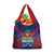 Personalised Haiti Independence Day Grocery Bag Ayiti 220th Anniversary With Dashiki Pattern