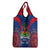 Personalised Haiti Independence Day Grocery Bag Ayiti 220th Anniversary With Dashiki Pattern