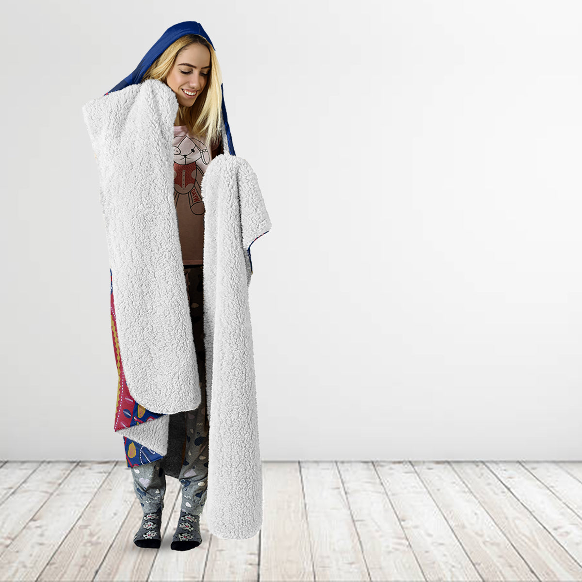 personalised-haiti-independence-day-hooded-blanket-ayiti-220th-anniversary-with-dashiki-pattern
