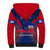 Personalised Haiti Independence Day Sherpa Hoodie Ayiti 220th Anniversary With Dashiki Pattern - Wonder Print Shop